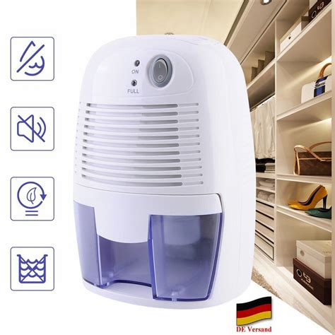 Luftentfeuchter Mini Dehumidifier Air Dryer Automatischer Leise Drying