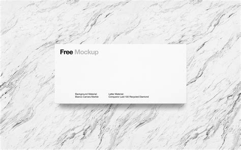 Download Free Envelope Mockup (PSD)