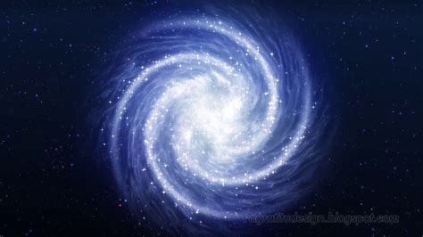 View Of Spiral Shape Of The Galaxy Milky Way In Space Of The Universe