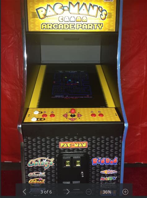 For sale super mario bros refurbished full size arcade game. Classic Pac Man Arcade Game - Over 21 Party Rentals