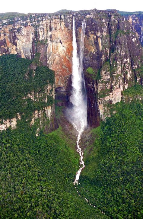 Angel Falls Venezuela Worlds Tallest Waterfall El Salto Del Angel
