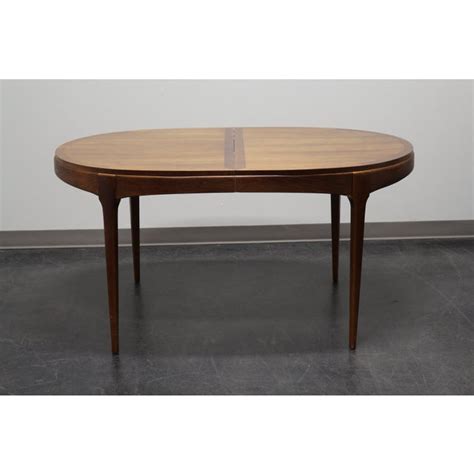 Geo trestle dining table set 04. Lane Mid Century Modern Rhythm Dining Set - Table and 6 ...