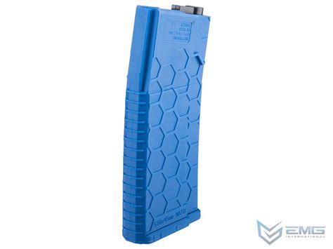 Emg Hexmag Licensed Rd Polymer Mid Cap Magazine For M M Series Airsoft Aeg Rifles Color