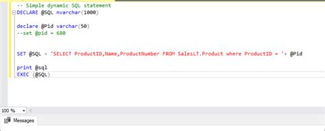 How To Change Table Name Dynamically In Sql Server Management Studio