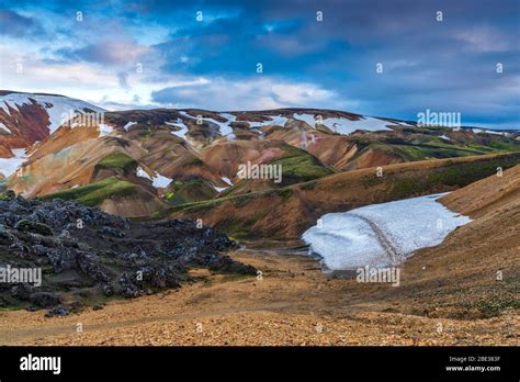 Landmannalaugar Fjallabak Nature Reserve Highlands Of Iceland
