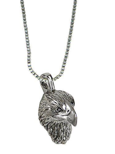 The Watching Hawk Pendant In Sterling Silverjewelry Made In America