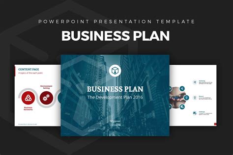 Business Plan Powerpoint Template Powerpoint Templates Creative Market