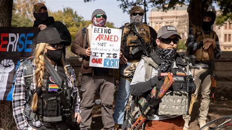 Us Armed Protests Are Increasing More Likely To Turn Violent Study