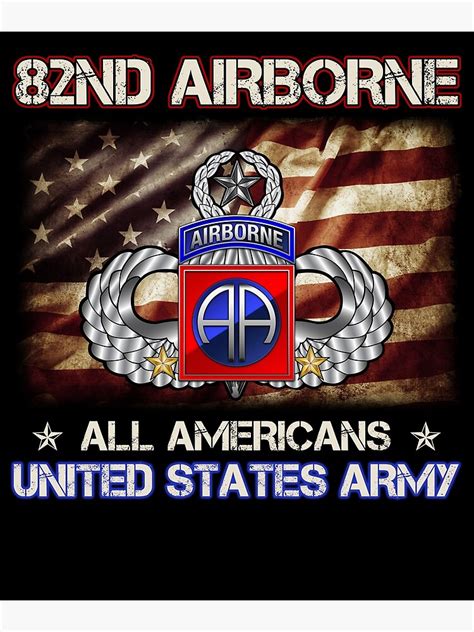 82nd Airborne Division All Americans Us Army Canvas Print For Sale By