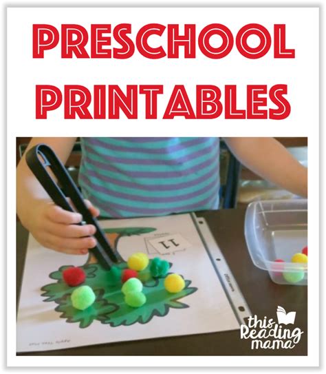 20 Free Learning Packs For Preschool And Kindergarten Preschool