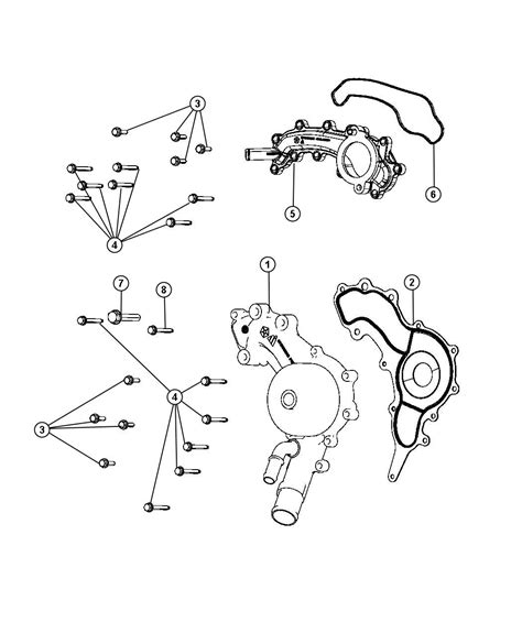 3.5 l 3518 cm3 214.68 cu. 2012 Dodge Charger SE 3.6L V6 Pump. Water. New for core ...