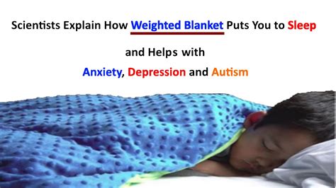 Why Weighted Blanket Helps with Anxiety, Depression, Insomnia, Autism