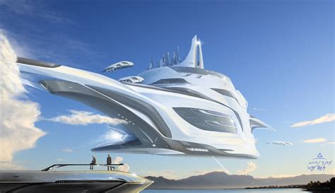 A Luxury Passenger Space Ship Spaceship Sci Fi Architecture