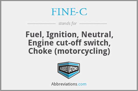 What Does Fine C Stand For