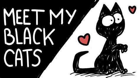 Have you ever feared a black cat crossing your path? Happy Black Cat Appreciation Day! - Simon's Cat Extra ...