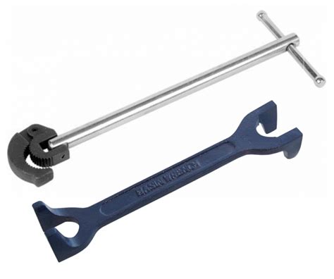 11 Adjustable Basin Wrench And Fixed Claw Basin Wrench Set Plumbing