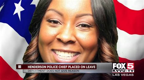 henderson police chief put on administrative leave youtube