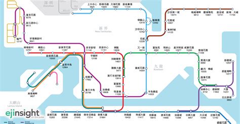 Hk Mtr Route Map