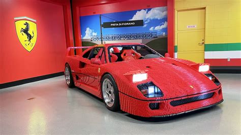 Legoland California Opens Lego Ferrari Build And Race