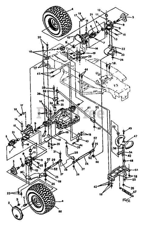 Craftsman® parts give you a genuine advantage: Craftsman LT1000 (LT 1000-14) - Craftsman Lawn Tractor ...