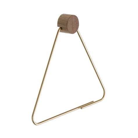 Give your bathroom an updated, refreshed look with coordinating faucet, shower head and bathroom accessory options (sold separately). Triangle Brass Toilet Paper Holder Polished Gold Unique In ...