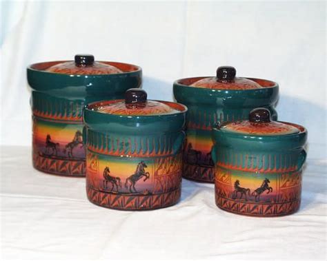 Rustic Western Canisters | Ranch house decor, Southwestern ...