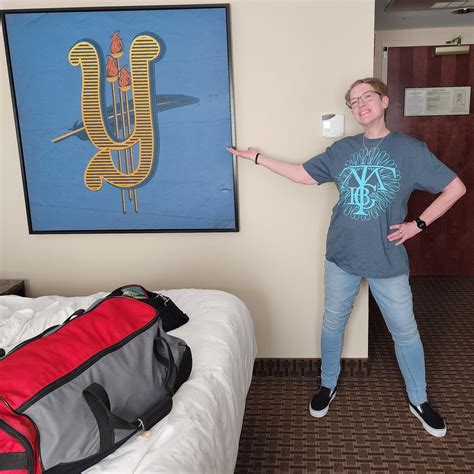 The wall art in our room at the New Haven Hotel was weird. Y, indeed