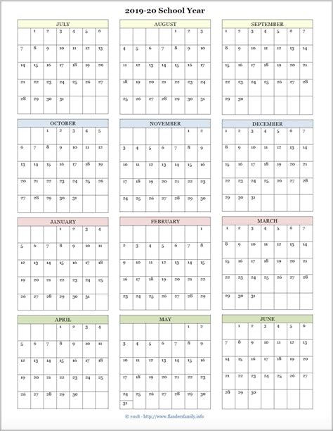 Year at a glance calendar 2024 best amazing famous