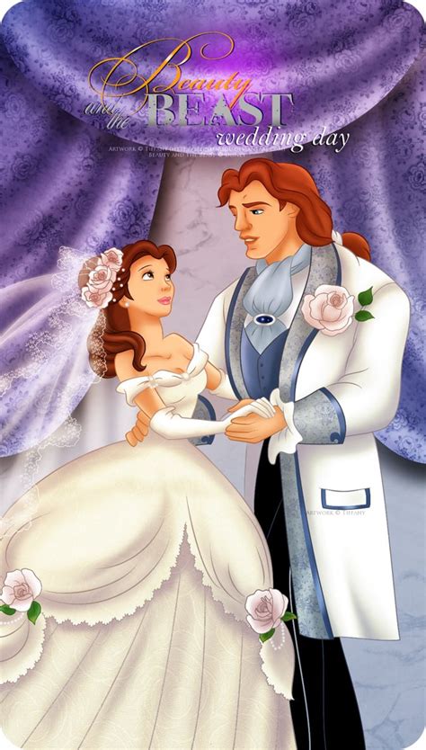 Beauty And The Beast Wedding Day By Tiffanymarsou On Deviantart In