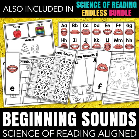 Beginning Sounds Worksheets