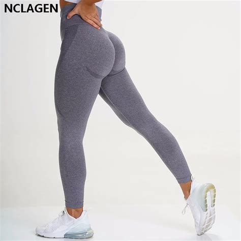 Seamless Leggings Sport Women Fitness Push Up Yoga Pants High Waist Squat Proof Workout Running
