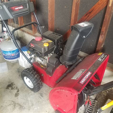 Craftsman 24 Inch Snowblower With Electric Start Flint Classifieds