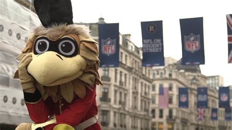 Freddie Falcon Takes On London Atlanta Falcons Logo Atlanta Falcons