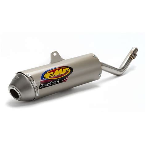 Fmf Racing Powercore 4 Spark Arrestor Slip On Exhaust Without Spark
