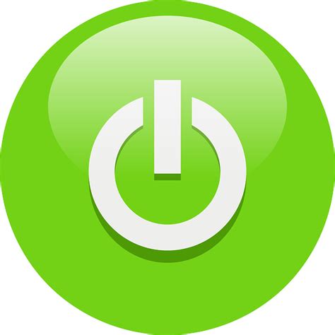 By default when you press the power button on your computer or laptop windows goes into either hibernate or sleep mode and not off completely. Button Toggle On · Free vector graphic on Pixabay