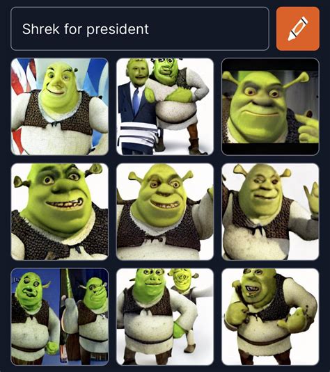 Shrek For President Rweirddalle