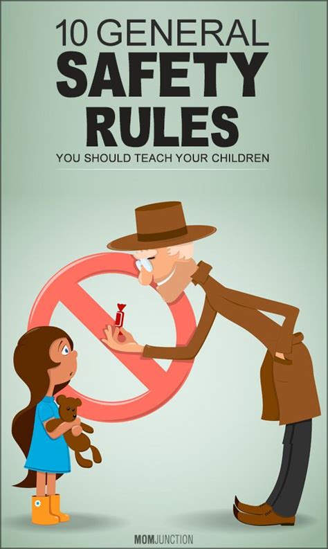 10 General Safety Rules You Should Teach Your Children Kids Safety