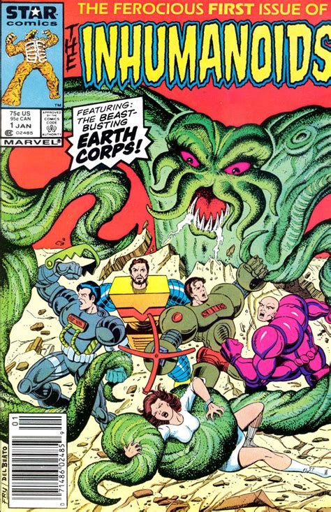 Inhumanoids Vol 1 1987 Marvel Database Fandom