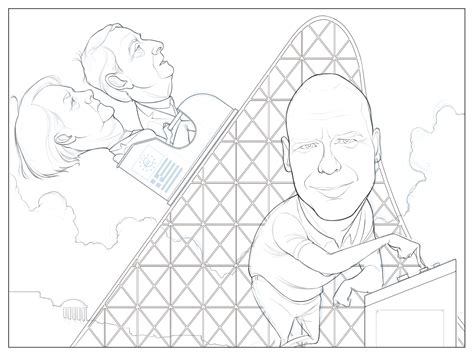 More images for roller coaster drawing » Simple Roller Coaster Drawing at GetDrawings | Free download