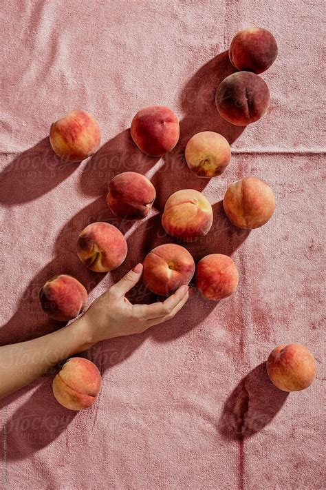 Peaches By Tatjana Zlatkovic Peach Aesthetic Peach Fruit Photography