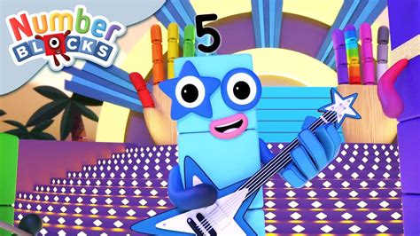 Numberblocks Back To School Celebration 🏫📚 Learn To Count Youtube