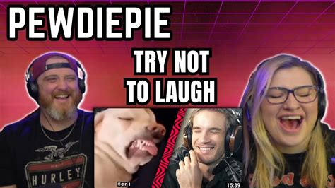 Try Not To Laugh Pewdiepie Hatguy And Gnarlynikki React Youtube