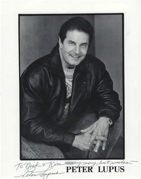 Peter Lupus Autographed Signed 8x10 Photo Mission Impossible Wcoa