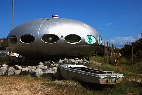 Flying Saucer House Hatteras Island Ocracoke Island Hatteras
