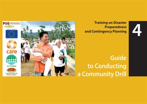 Training On Disaster Preparedness And Contingency Planning Vol