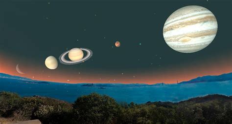 Cómo ver los cinco planetas alineados en las mañanas National