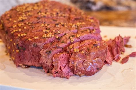 Instant pot corned beef is so incredibly tender and delicious, and it can be done in a fraction of time than baking or cooking it in the slow cooker. Instant Pot Corned Beef Recipe Recipe | Hilda's Kitchen Blog