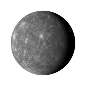 In 2254, the orbit of mercury was depicted on a map of the inner system. Transparent Planet Pictures - Space Facts
