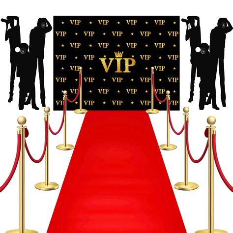 Buy 6 5 X 5 Ft VIP Photography Backdrop Red Carpet Backdrop Film Movie