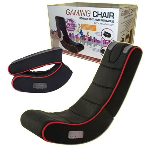 Adults Or Kids Cyber Rocking Gaming Chair With Integrated